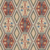 Mulberry Buckland Red/Blue Wallpaper