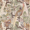 Mulberry Game Birds Antique Wallpaper