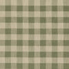 Baker Lifestyle Block Check Green Upholstery Fabric