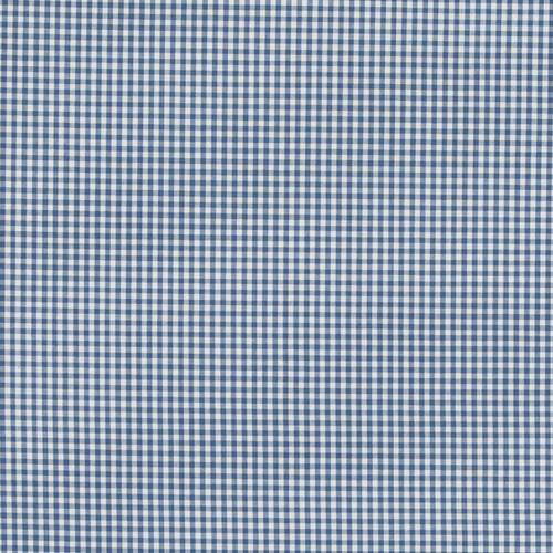 Baker Lifestyle SHERBORNE GINGHAM BLUE Fabric