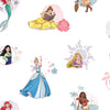 Roommates Disney Princess Power Peel And Stick White Wallpaper
