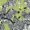Waverly Herd Together Peel And Stick Green Wallpaper