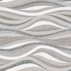 Roommates Mosaic Waves Peel & Stick Taupe Wallpaper