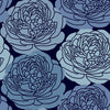 Roommates Bed Of Roses Peel & Stick Blue Wallpaper