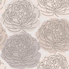 Roommates Bed Of Roses Peel & Stick Taupe Wallpaper