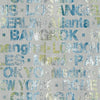 Roommates Cities Of The World Peel & Stick Blue Wallpaper