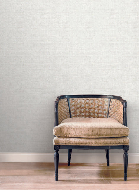 York Papyrus Weave Off White Wallpaper