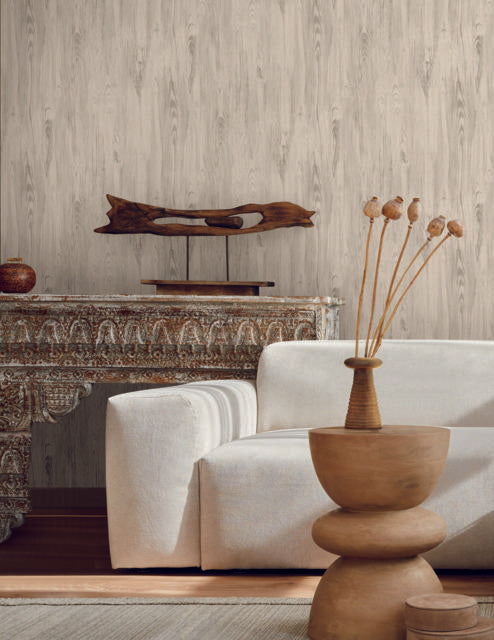 York Rusticano Taupe Wallpaper