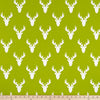 Decoratorsbest Antlers Chartreuse Fabric