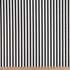 Decoratorsbest Basic Stripe Black Fabric