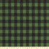 Decoratorsbest Buffalo Plaid Valley Green Black Fabric