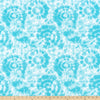 Decoratorsbest Spiral Girly Blue Fabric