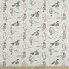 Decoratorsbest Bird Toile Scarlet Fabric