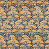 Sanderson Bonsai & Gingko Midnight/Orange Fabric