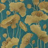 Sanderson Lotus Leaf Midnight/Copper Wallpaper