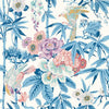 Sanderson Bamboo & Birds China Blue /Lotus Pink Wallpaper