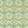 Morris & Co Merton Leaf Green/Sky Fabric