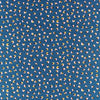 Scion Leopard Dots Denim/Milkshake Fabric