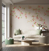 Harlequin Rosa Blush Pearl/Peony/Meadow Wallpaper
