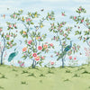 Harlequin Florence Sky/Meadow/Blossom Wallpaper