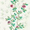 Harlequin Lady Alford Fig Blossom/ Magenta Wallpaper