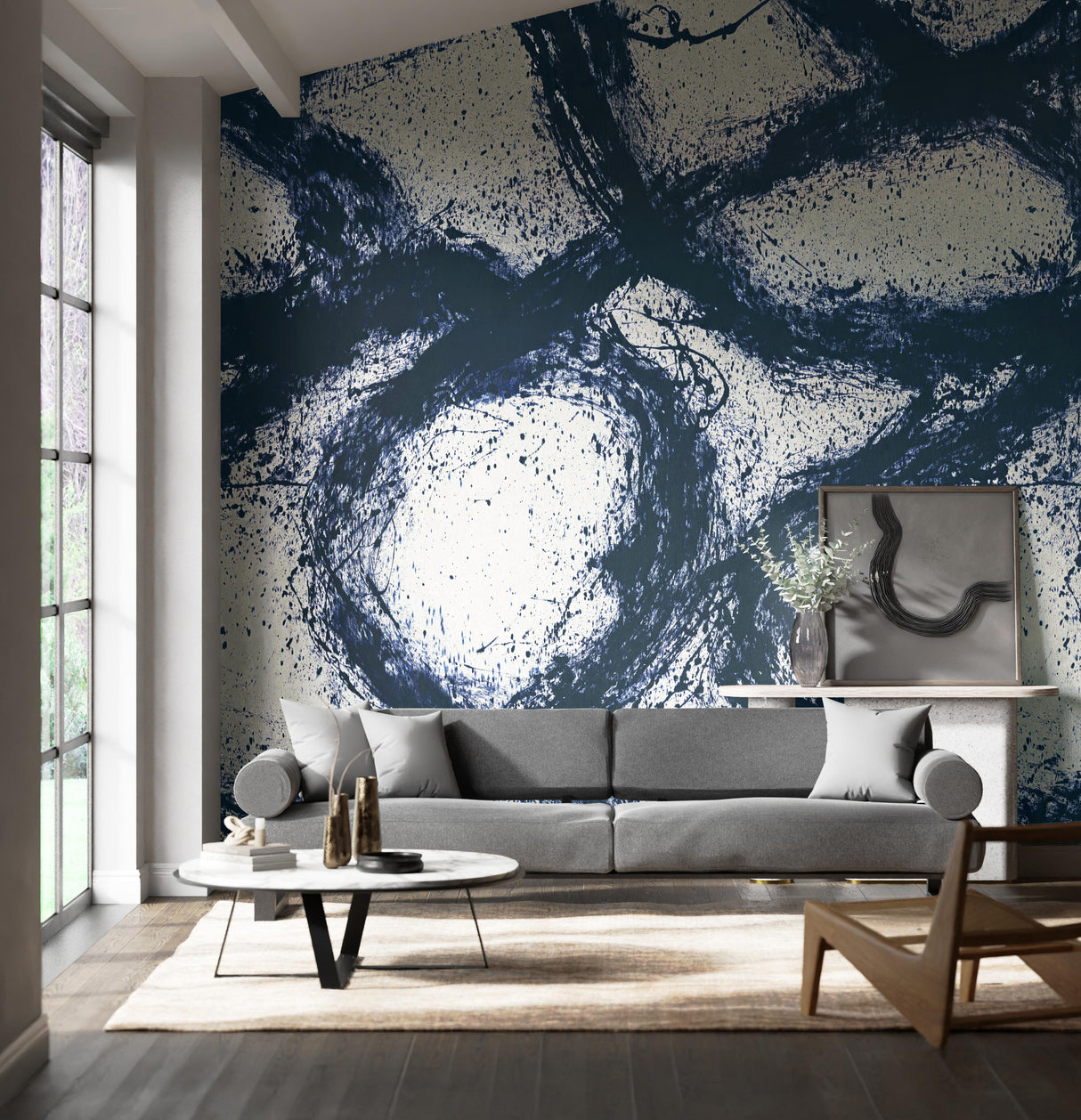 Harlequin Enigmatic Japanese Ink/Origami Wallpaper