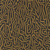 Harlequin Melodic Gold/Black Earth Wallpaper