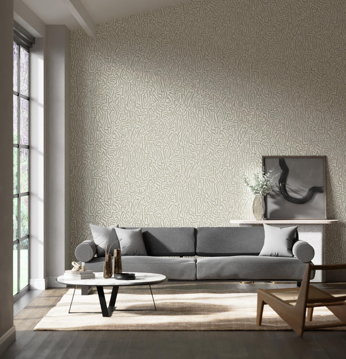 Harlequin Melodic Stone/Awakening Wallpaper