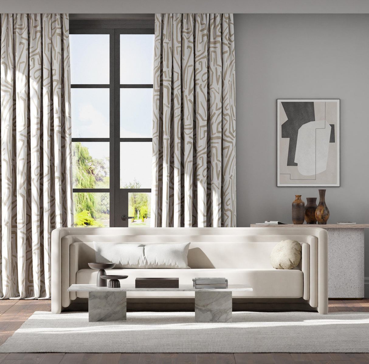 Harlequin Melodic Stone/Awakening Fabric