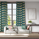 Harlequin Paeonia Azurite/Meadow/Nectar Fabric