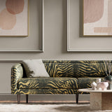 Harlequin Equidae Black Earth/Brass Fabric