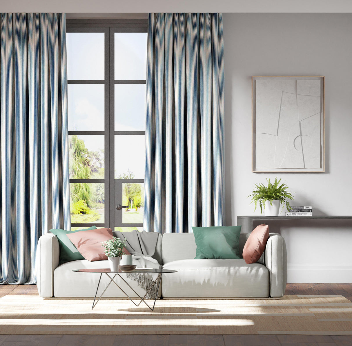 Harlequin Calla Sky/First Light Fabric