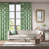Harlequin Zinnia Emerald/Sky Fabric