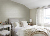 A-Street Prints Kila Grey Geometric Wallpaper