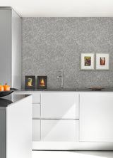 A-Street Prints Asero Silver Distressed Wallpaper