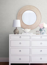 A-Street Prints Marici Light Grey Triangle Wallpaper