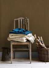 A-Street Prints Ruolan Black Woven Wallpaper