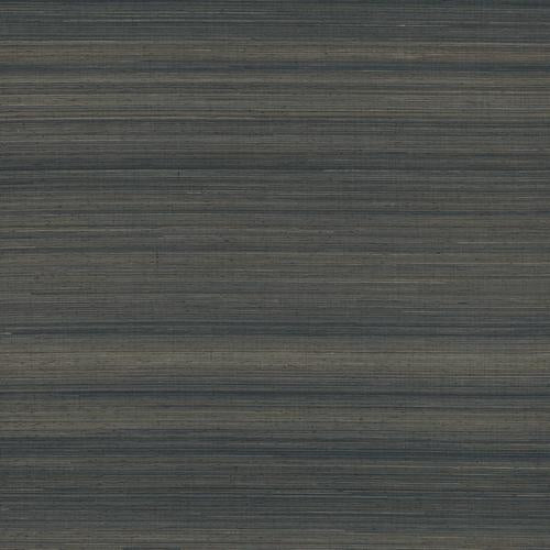 A-Street Prints Mai Indigo Grasscloth Wallpaper