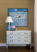 A-Street Prints Genji Light Brown Woven Wallpaper