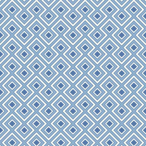 G P & J Baker LA FIORENTINA SMALL BLUE Wallpaper