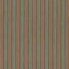Mulberry Shepton Stripe Teal/Spice Upholstery Fabric