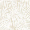 Kravet Leaf Paperweave Pearl Wallpaper