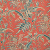 Brunschwig & Fils Seychelles Cotton Print Coral Fabric