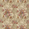 Mulberry Floral Rococo Red/Plum Fabric