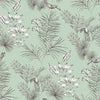 Brewster Home Fashions Shelly Mint Toucan Toile Wallpaper