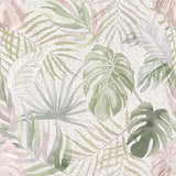 Brewster Home Fashions Ohpopsi Wild Leaves Sage Wallpaper
