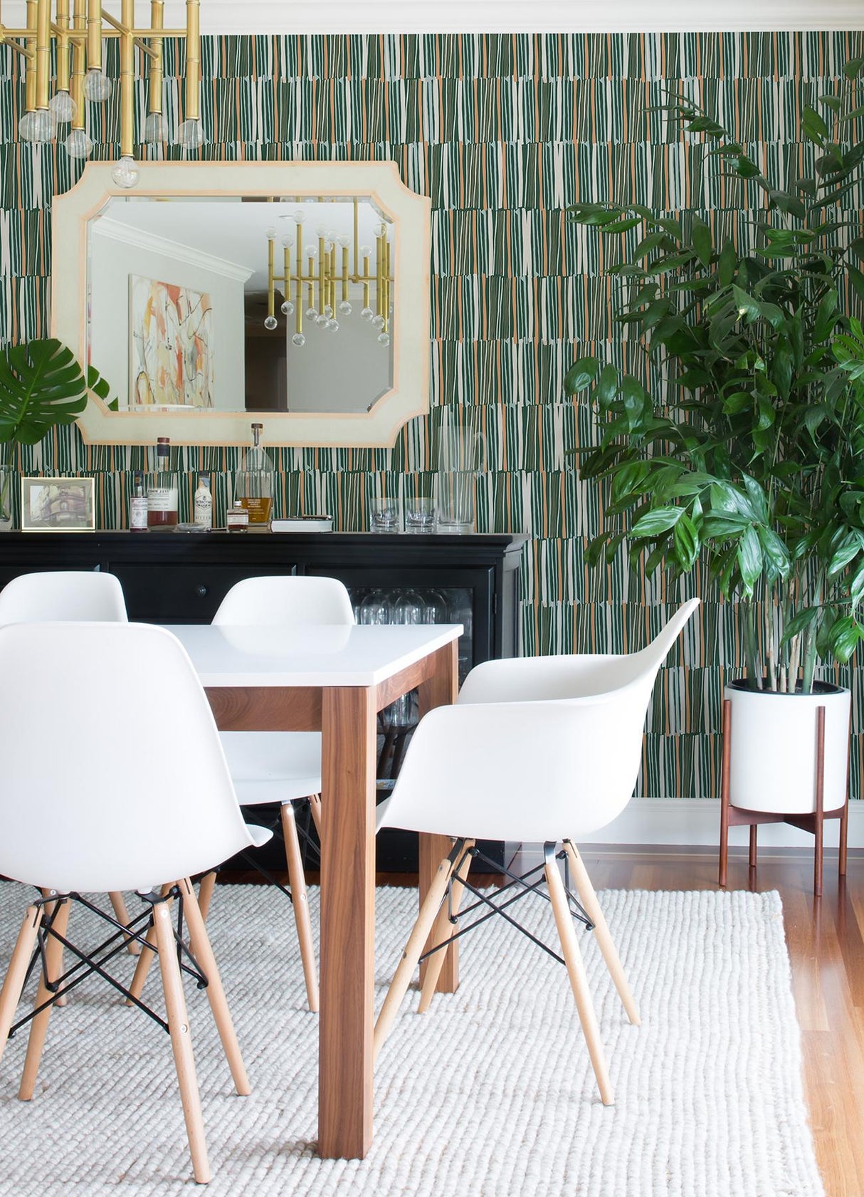 Brewster Home Fashions Leah Duncan Leah Duncan Nuwallpaper Distressed Textures Green Wallpaper