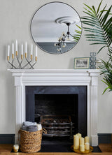 Brewster Home Fashions Advantage Titanium Distressed Textures Ivory Wallpaper