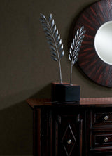 Brewster Home Fashions Advantage Titanium Distressed Textures Chocolate Wallpaper