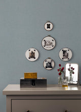 Brewster Home Fashions Tharp Grey Texture Wallpaper